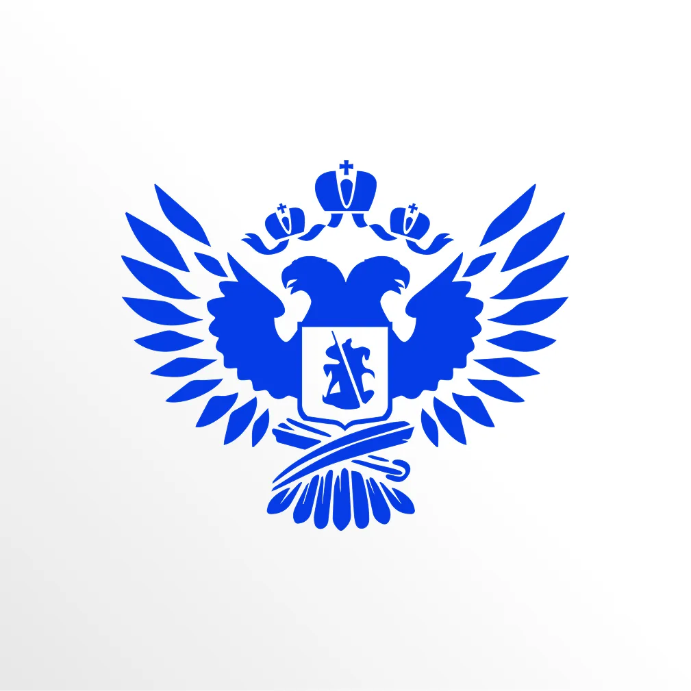 Логотип Минпросвещения России - Канал в MAX